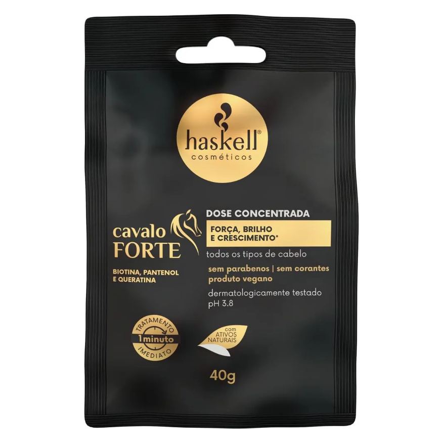 Haskell Cavalo Forte Dose Concentrada 40g Tratamento 1 Min
