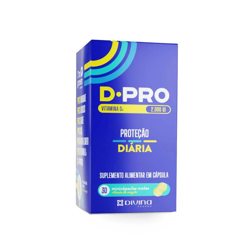 D Pro Vitamina D 2.000UI D-Pro 30 minicápsulas