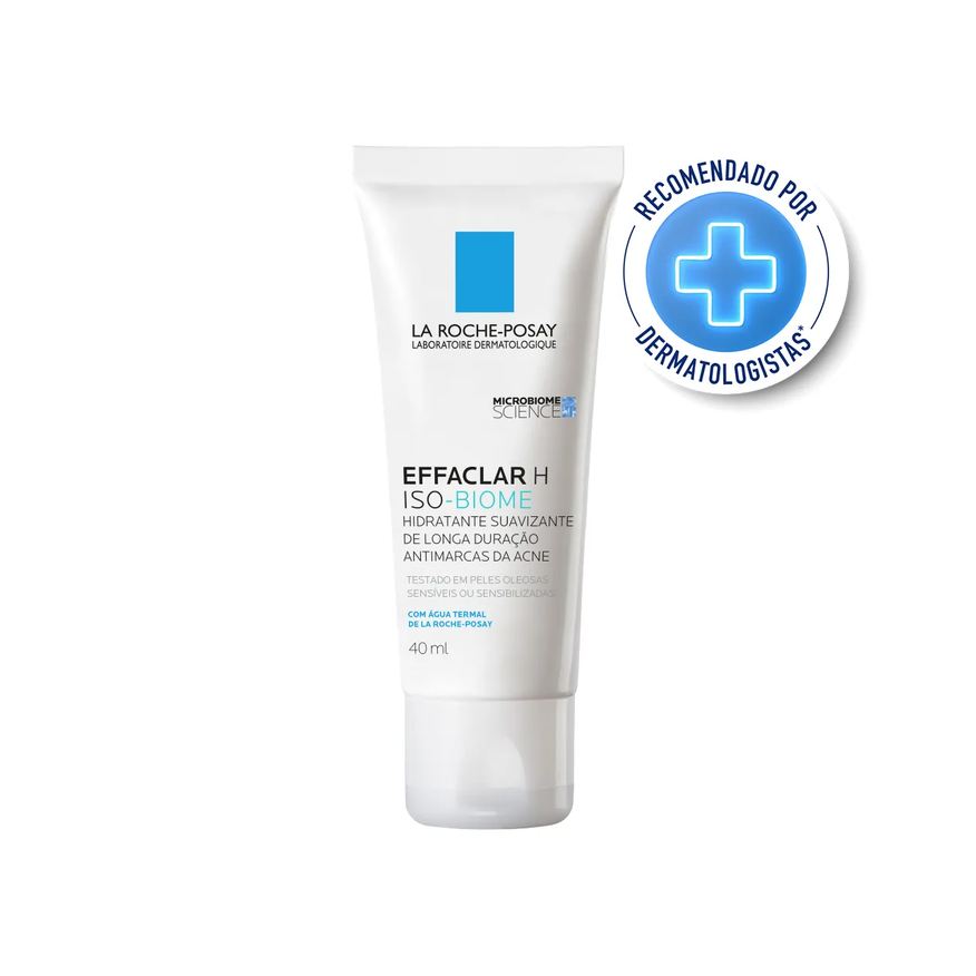 La Roche-Posay Creme Hidratante Facial Effaclar H Iso-Biome 40ml