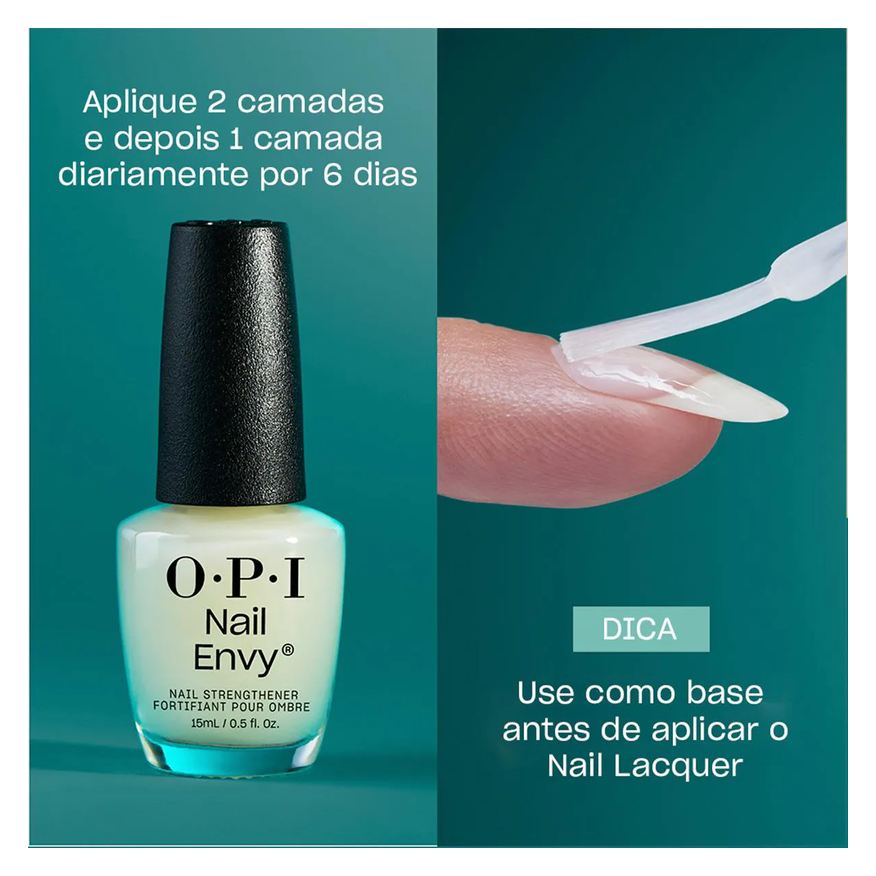 de Fortalecedor Unhas OPI Nail Envy 15ml