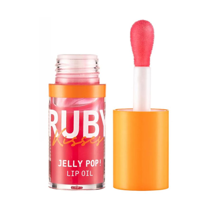Ruby Kisses Lip Oil Jelly Pop! - Rosa