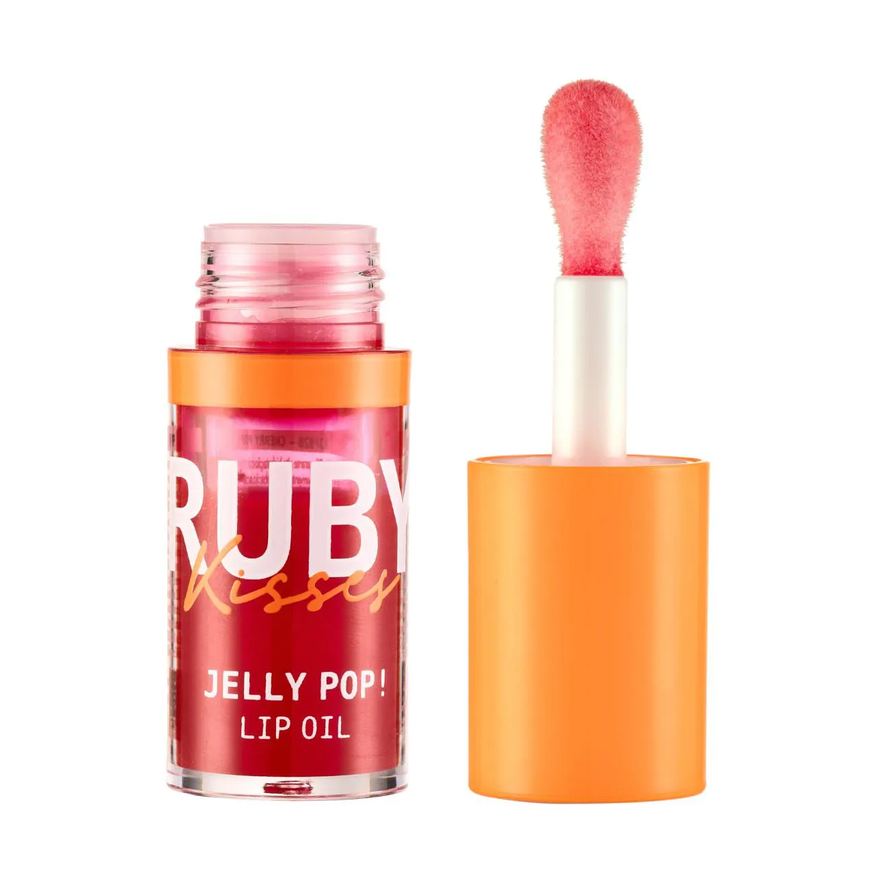 Ruby Kisses Lip Oil Jelly Pop! - Vermelho