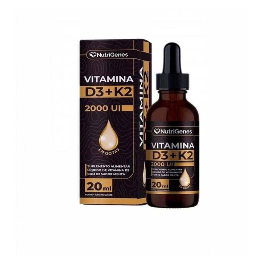Nutrigenes Vitamina D3 2000 Ui+ K2 Mk7 30mcg - Gotas