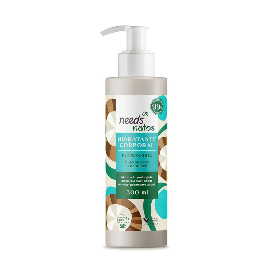 Needs Hidratante Corporal Natos Refrescante 300ml
