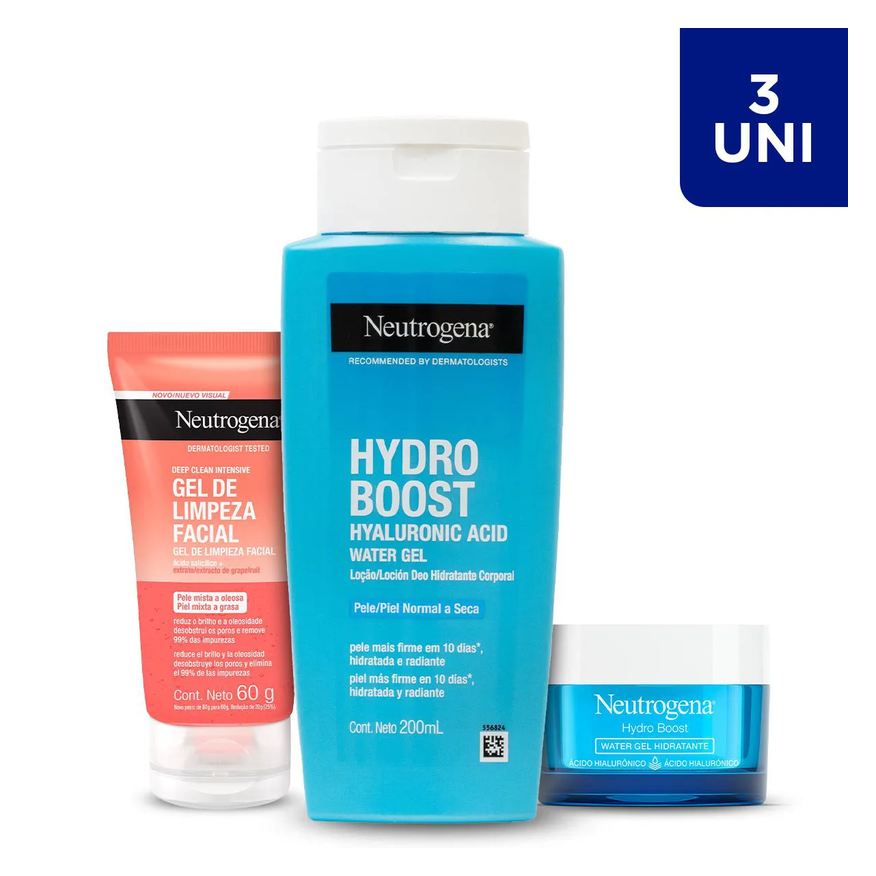 Neutrogena Kit Skincare Hydro Boost + Deep Clean