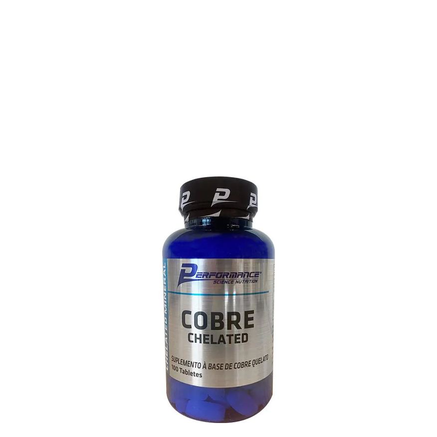 Performance Nutrition Cobre Quelato 100 Tabletes