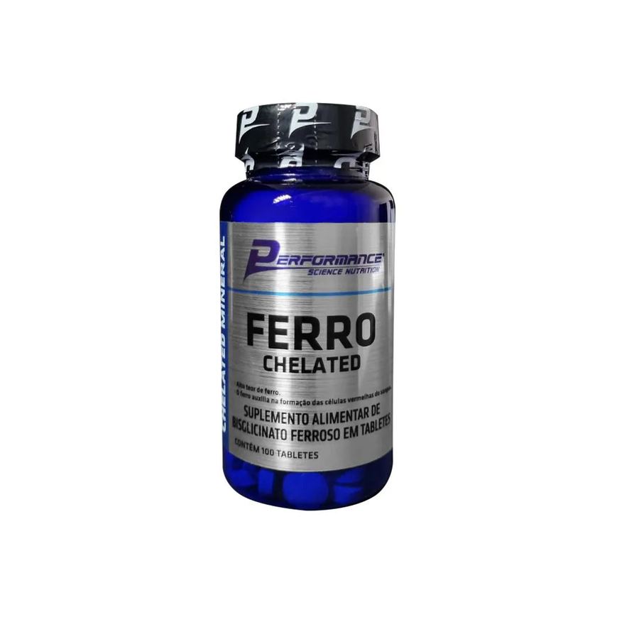 Performance Nutrition Ferro Quelato 100 Tabletes