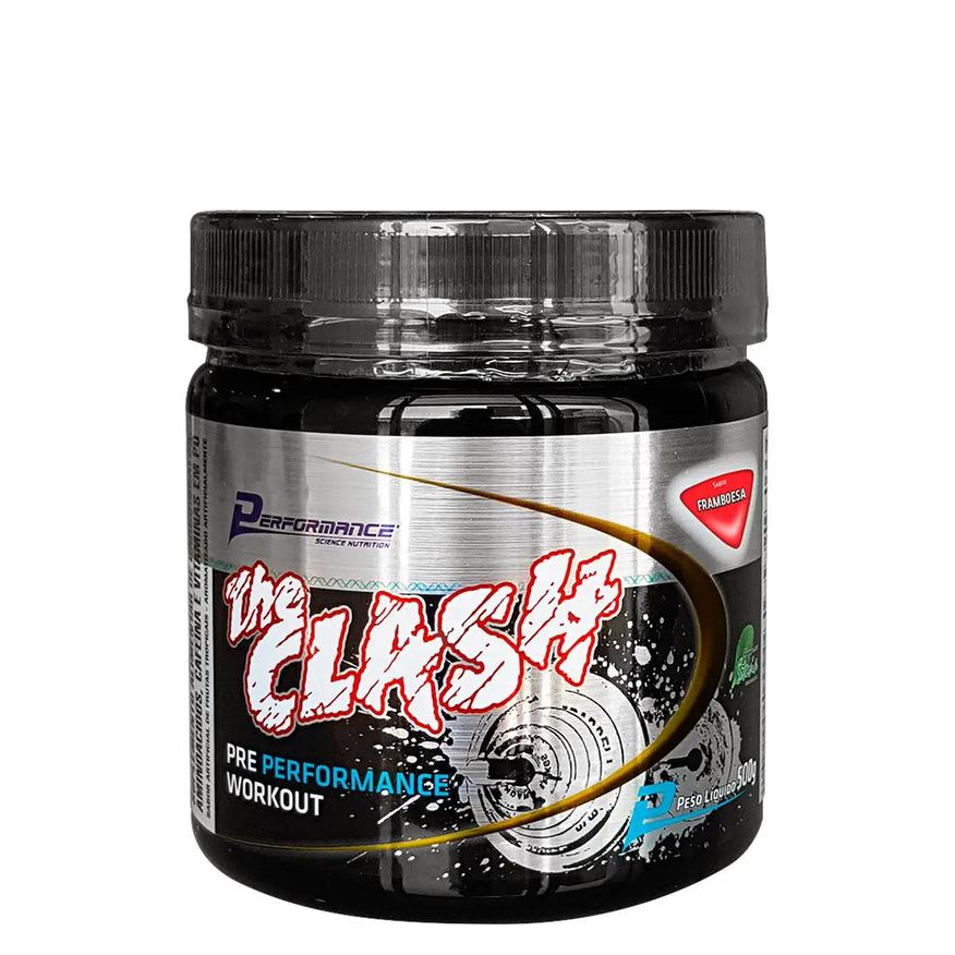 Performance Nutrition Pré Treino The Clash Performance 500g - Framboesa