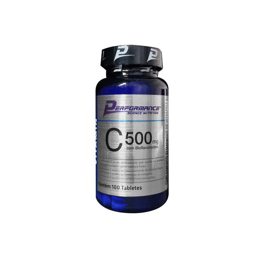 Performance Nutrition Vitamina C 500mg em Tabletes - 100 Tabs