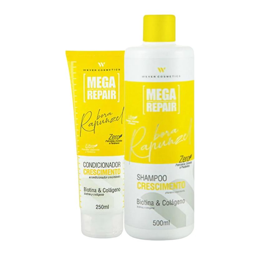 Wever Ind E Com De Cosmeticos Ltda Kit Shampoo E Condicionador Bora Rapunzel - Wever Cosmétics