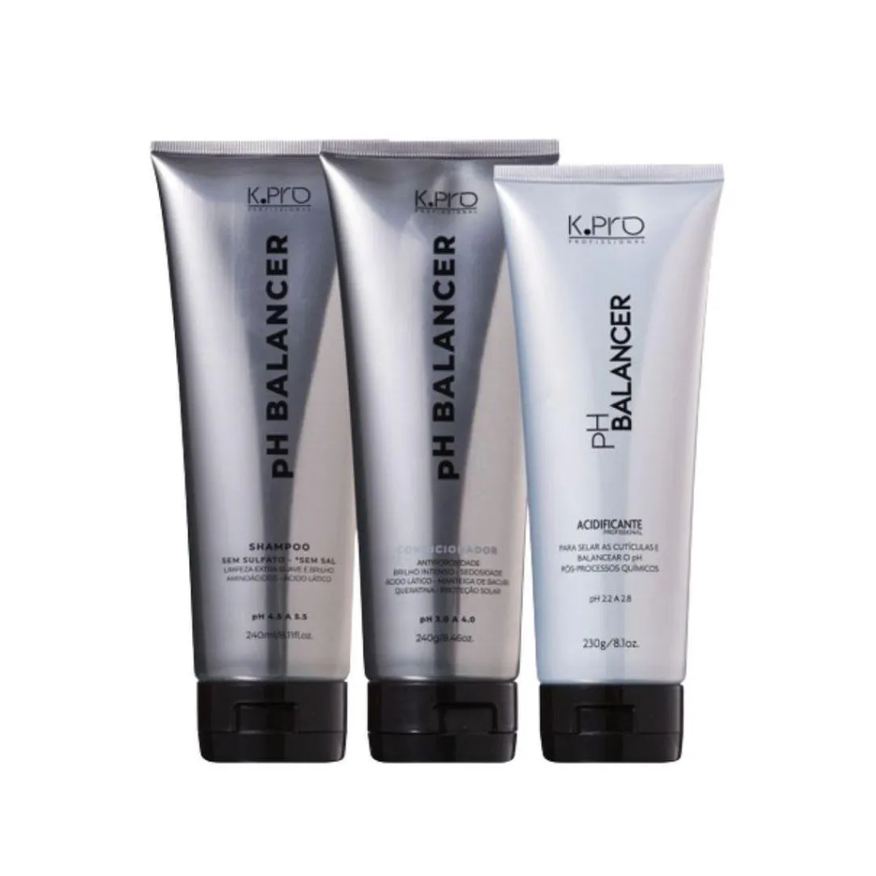 K.Pro Profissional Kit K.pro Ph Balancer Trio (3 Produtos)
