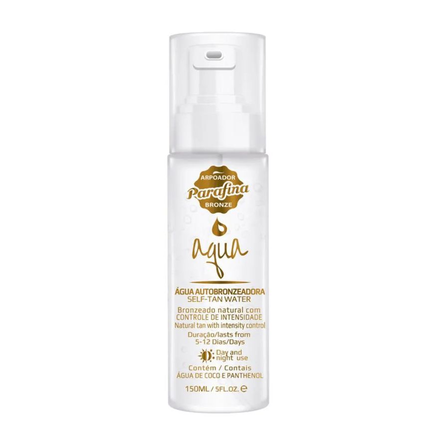 Parafina Bronze Água Autobronzeadora 150ml Linha Aqua