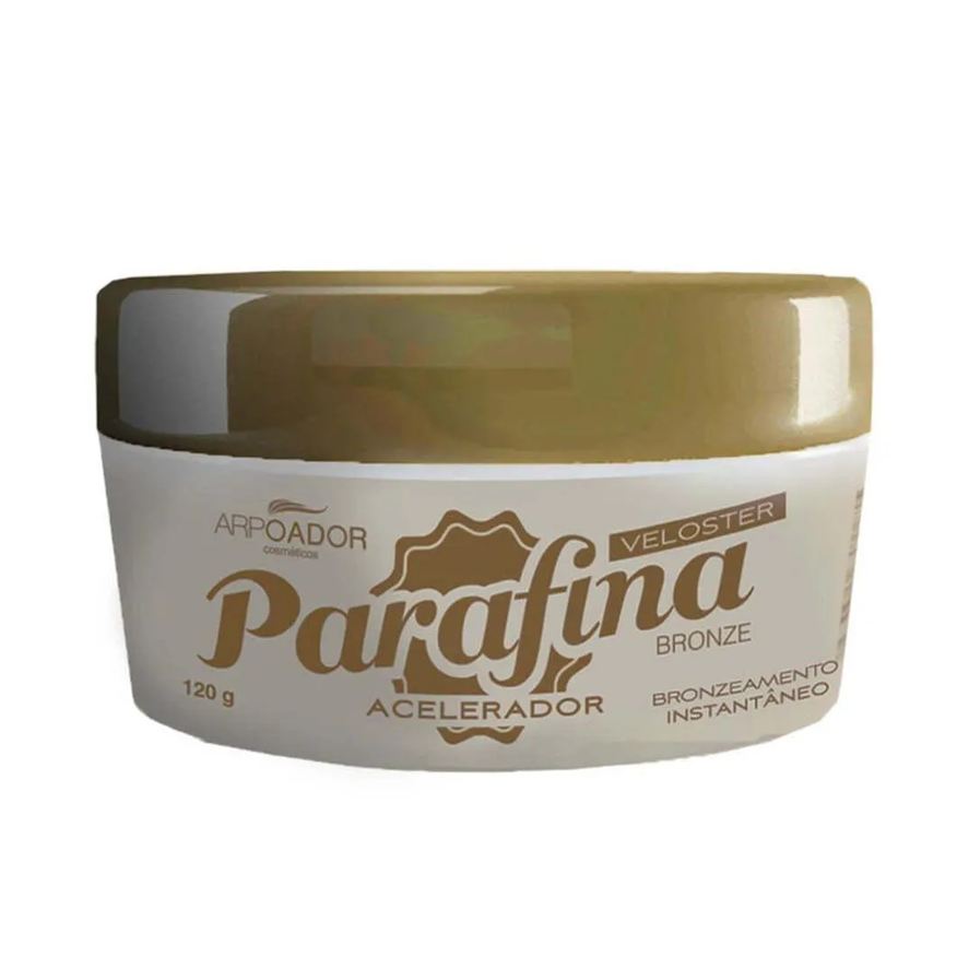 Parafina Bronze Veloster Pote 120g Acelerador de Bronzeado