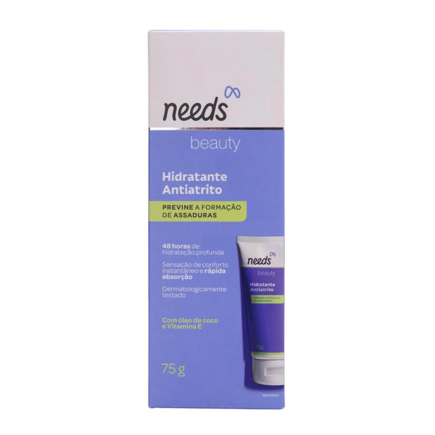Needs Hidratante Antiatrito Beauty 75g