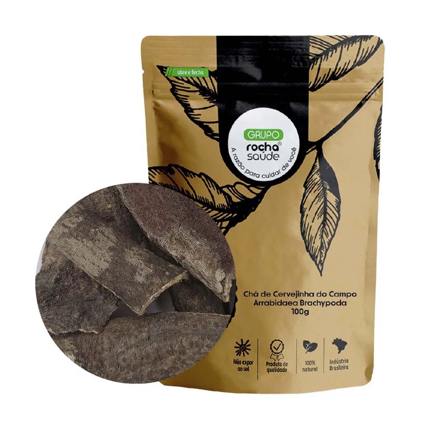 Rocha Saúde Chá de Cervejinha do Campo - Arrabidaea Brachypoda - 100g