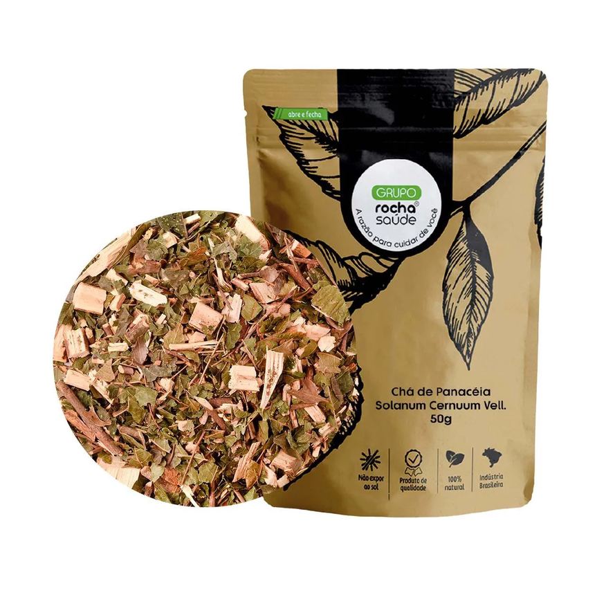 Grupo Rocha Saúde Chá de Panacéia - Solanum Cernuum Vell. - 50g