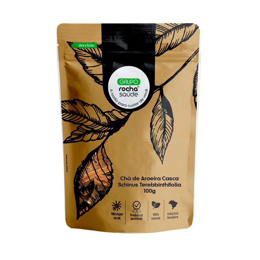 Grupo Rocha Saúde Chá de Aroeira - Casca - Schinus Terebbinthifolia - 100g