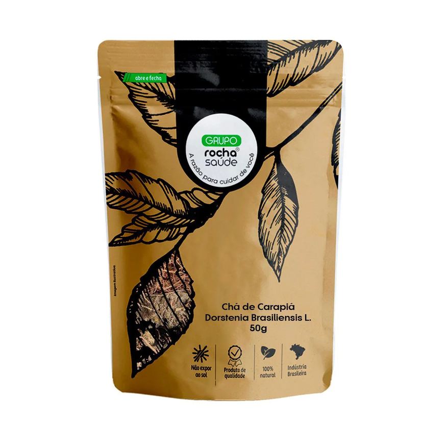 Rocha Saúde Chá de Carapiá - Dorstenia Brasiliensis L. - 50g