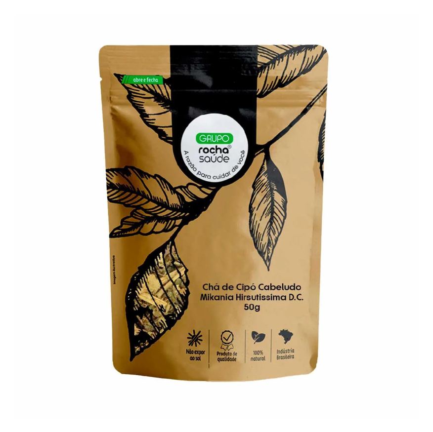 Rocha Saúde Chá de Cipó Cabeludo- Mikania Hirsutissima - D. C. - 50g
