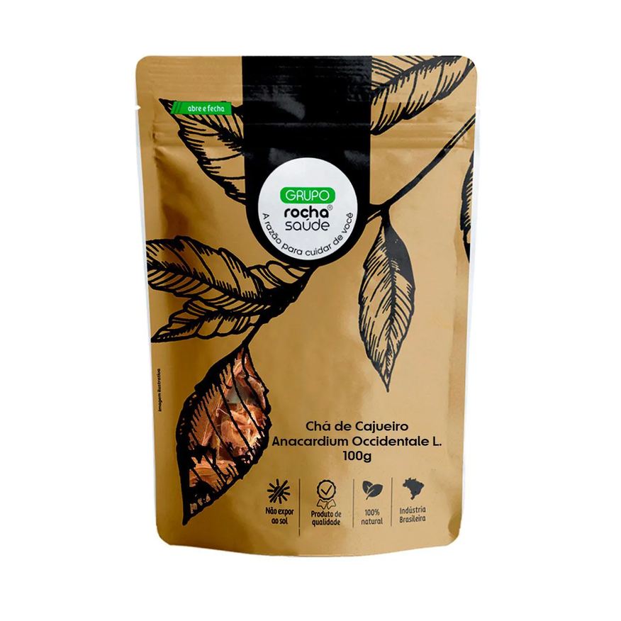 Rocha Saúde Chá de Cajueiro - Anacardium Occidentale L. - 100g