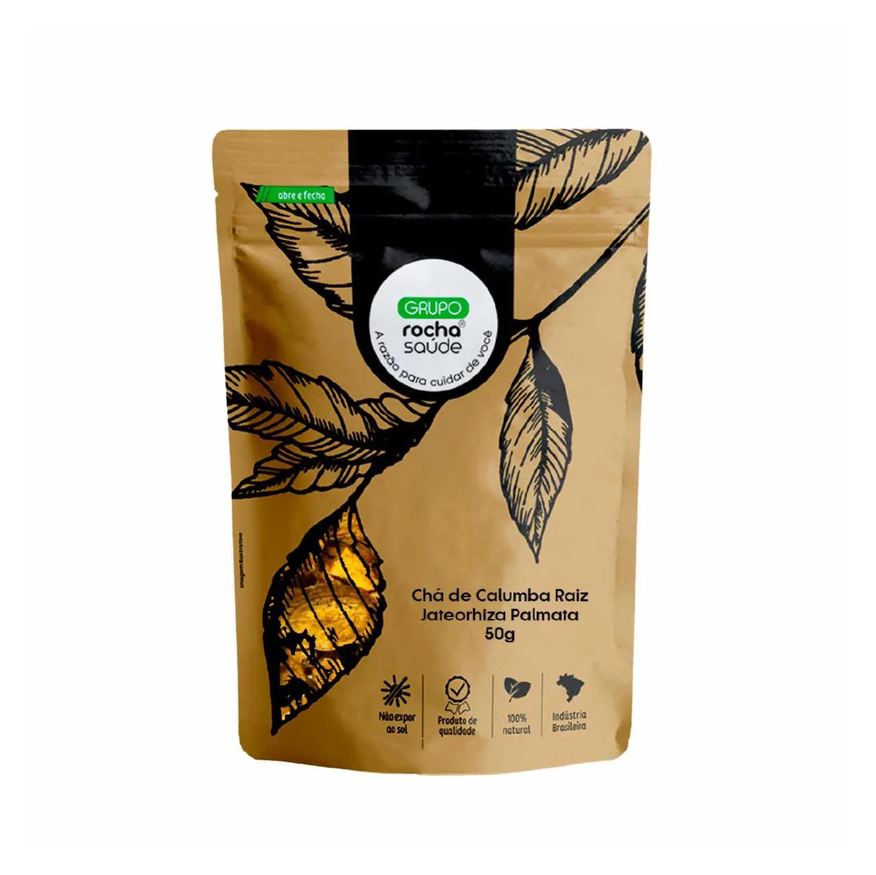 Grupo Rocha Saúde Chá de Calumba Raiz – Jateorhiza Palmata – 50g