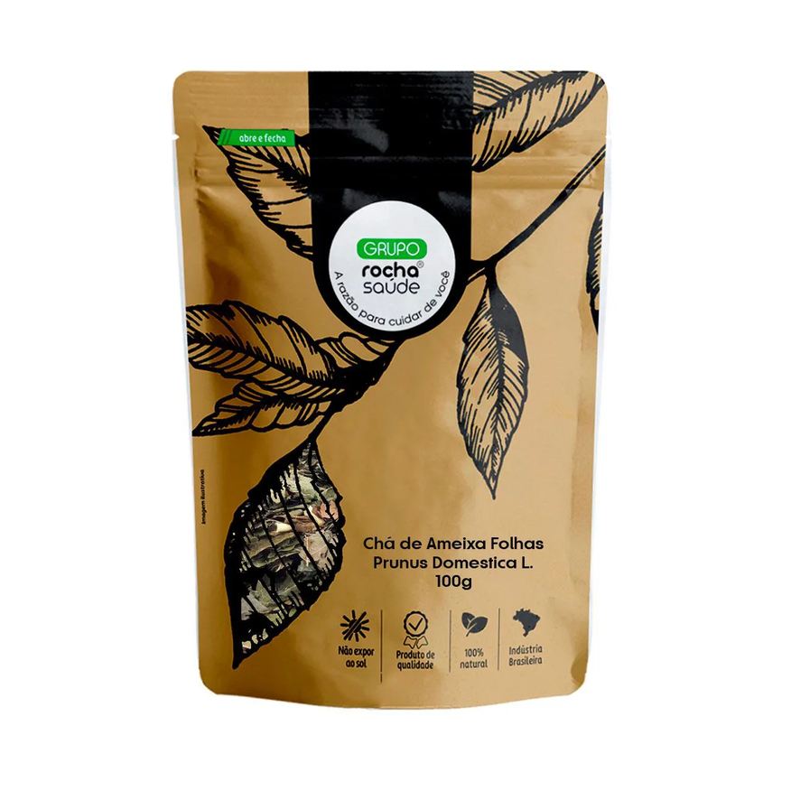 Grupo Rocha Saúde Chá de Ameixa Folhas – Prunus Domestica L. – 100g