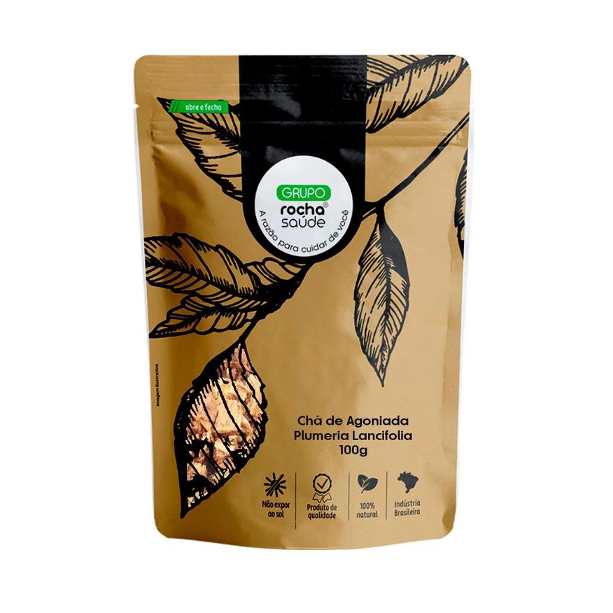 Grupo Rocha Saúde Chá de Agoniada - Plumeria Lancifolia - 100g