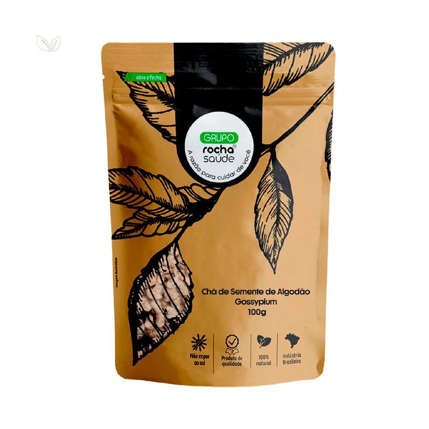 Grupo Rocha Saúde Chá de Semente de Algodão - Gossypium - 100g