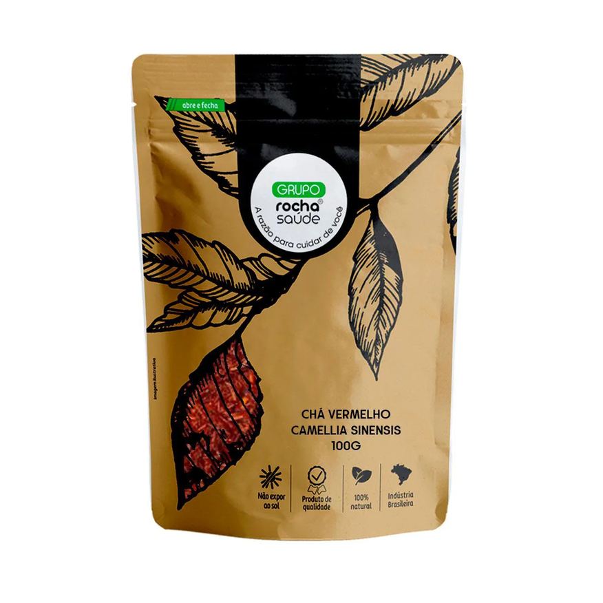 Rocha Saúde Chá Vermelho - Oolong - Camellia Sinensis - 100g
