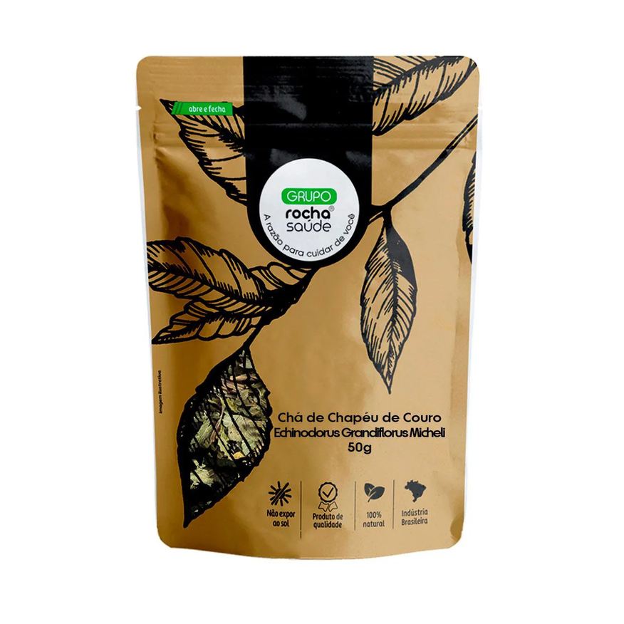 Rocha Saúde Chá de Chapéu de Couro - Echinodorus Grandiflorus Micheli - 50g