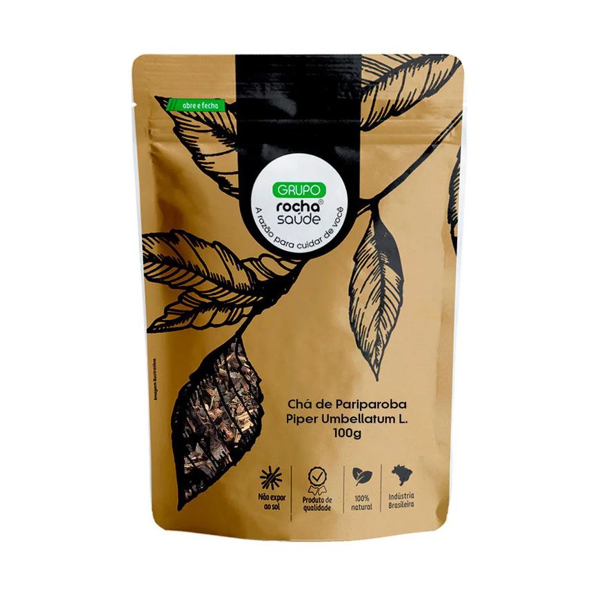Grupo Rocha Saúde Chá de Pariparoba - Piper Umbellatum L. - 100g