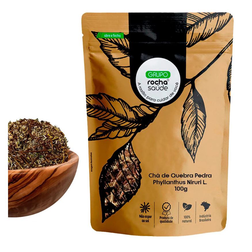 Grupo Rocha Saúde Chá de Quebra Pedra - Phyllanthus Niruri L. -50g