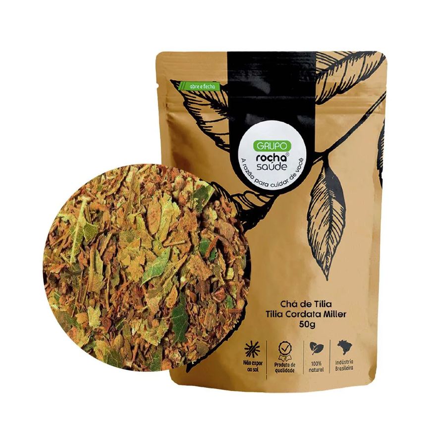 Rocha Saúde Chá de Tília - Tilia Cordata Miller - 50g