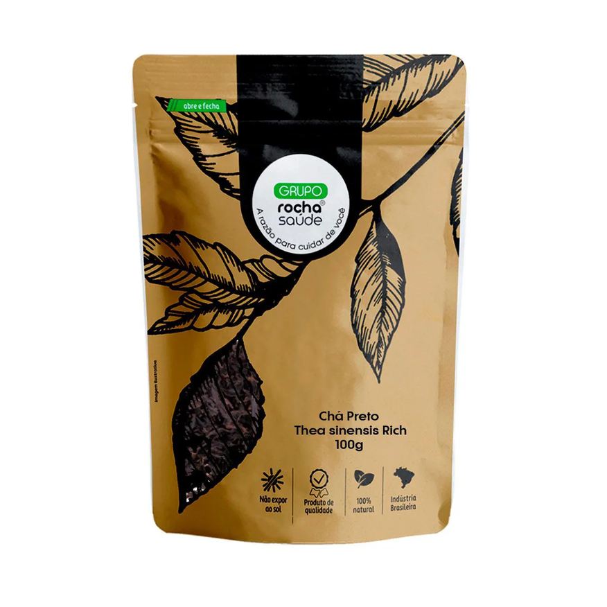 Rocha Saúde Chá Preto - Thea Sinensis Rich - 100g