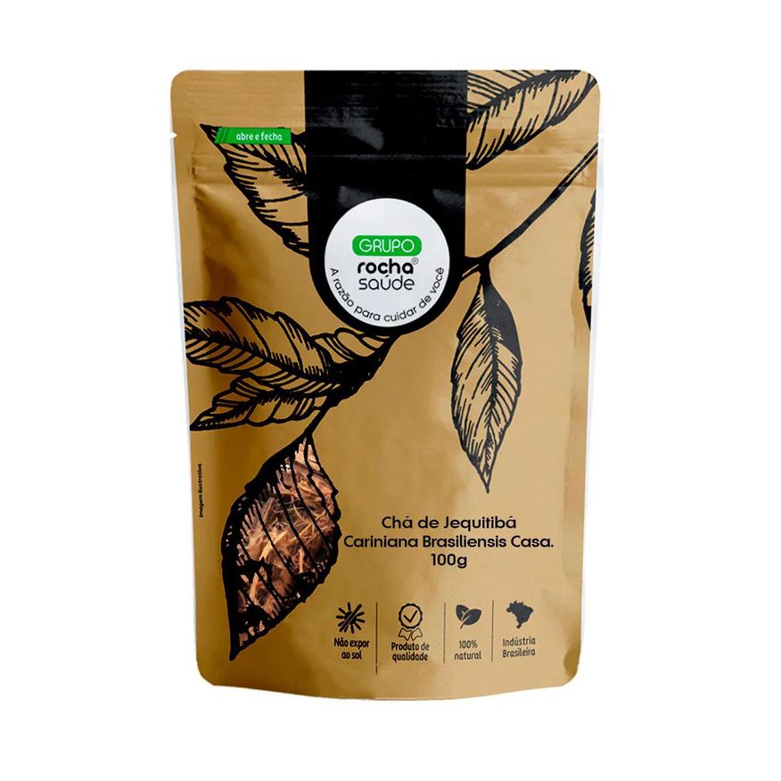 Grupo Rocha Saúde Chá de Jequitibá - Cariniana Brasiliensis Casa. - 100g