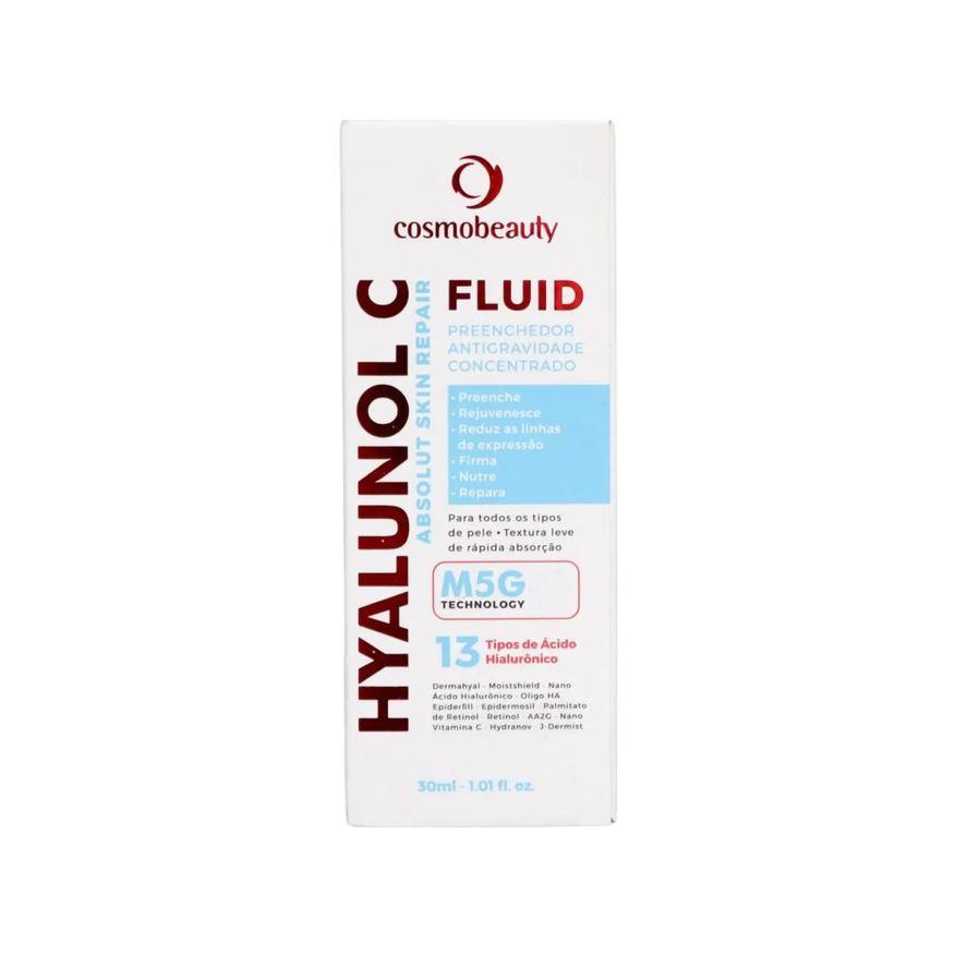 Cosmobeauty Fluido Preenchedor Hyalunol C Anti Idade 30ml