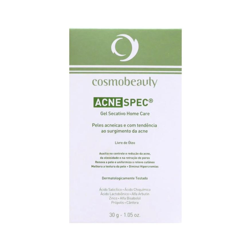 Cosmobeauty Gel Secativo Acne Spec Peles Oleosas 30g