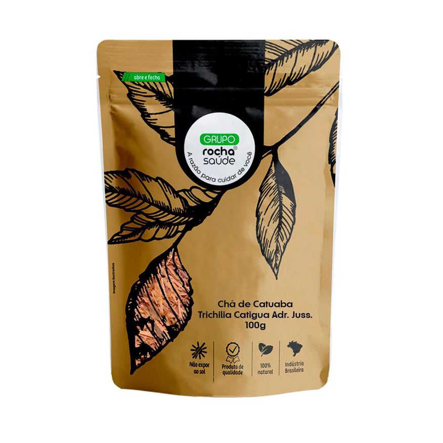 Rocha Saúde Chá de Catuaba - Trichilia Catigua Adr. Juss. - 100g