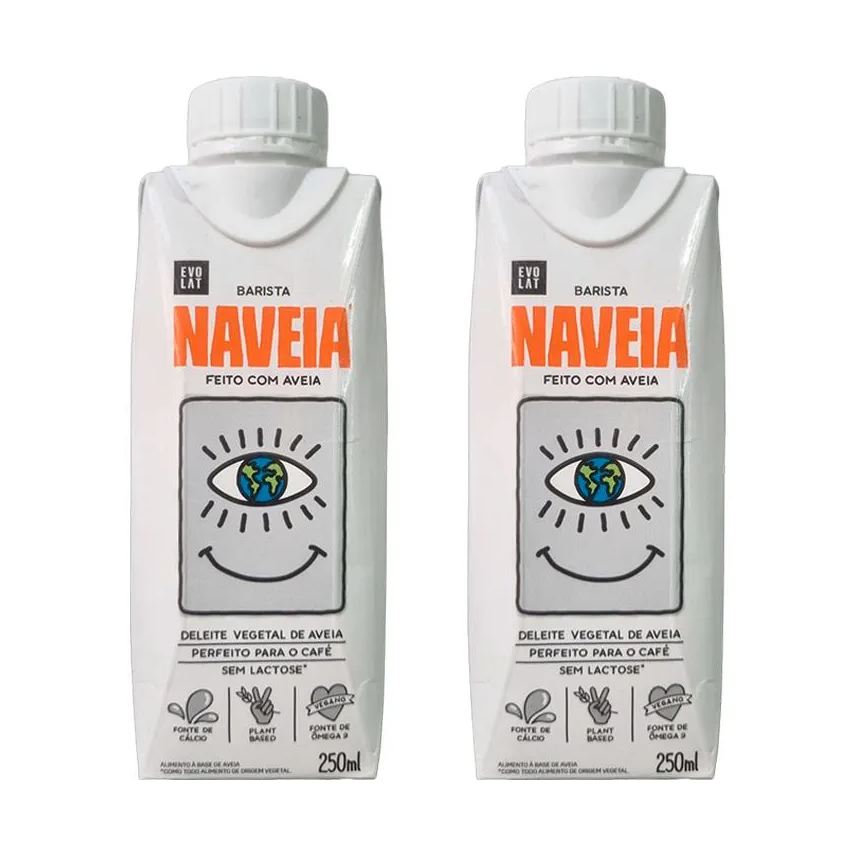 Naveia Kit 2x: Bebida Vegetal de Aveia Barista 250ml