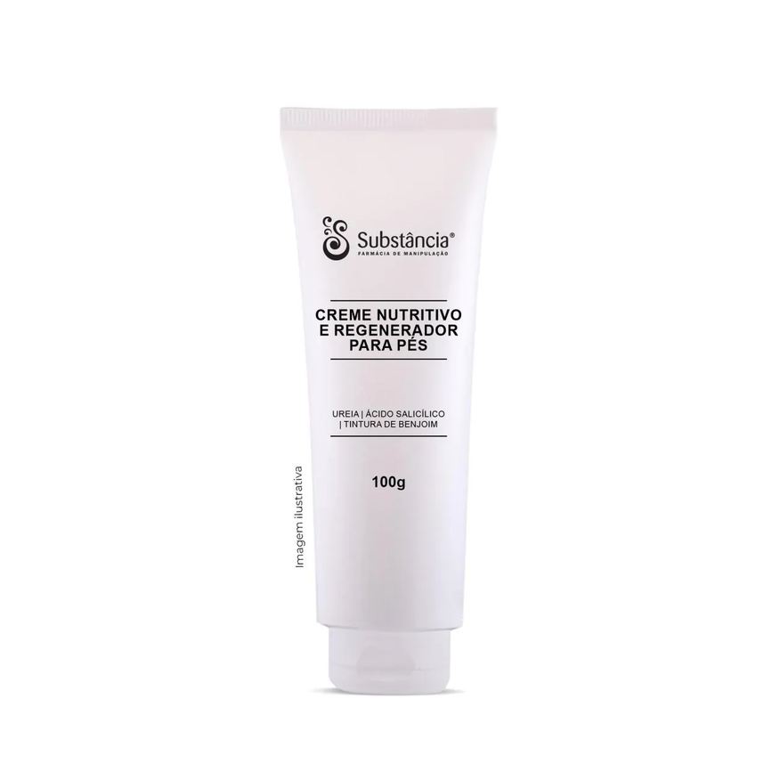 Substância Creme Nutritivo E Regenerador Para Pés 100g