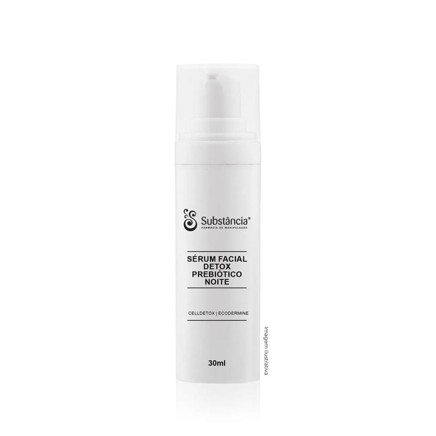 Substância Serum Facial Detox Prebiótico Noite 30g