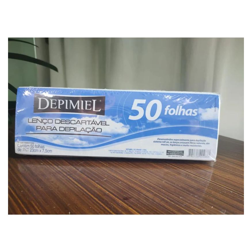 Lenco Depimiel P/ Depilacao Tnt C/ 50unidades