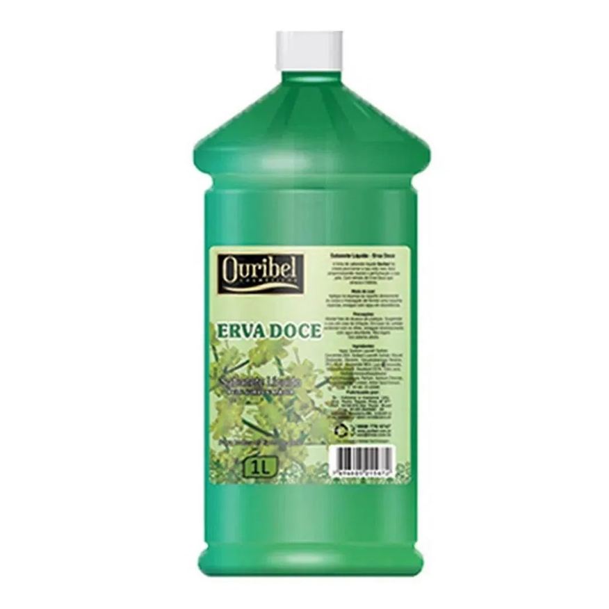 Ouribel Sabonete Liquido 1 Litro Erva Doce