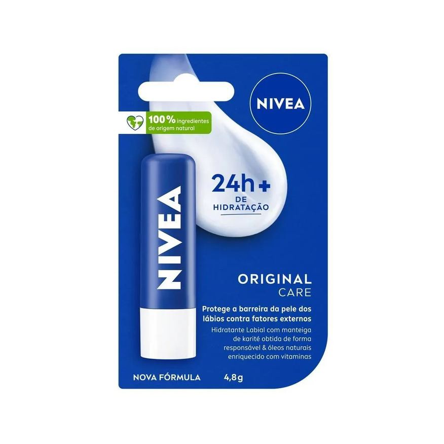 Nivea Protetor Labial Original Care 4,8g