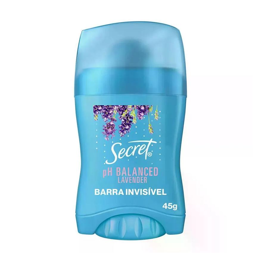 Secret Desodorante em Barra Ph Balanced Lavender 45g
