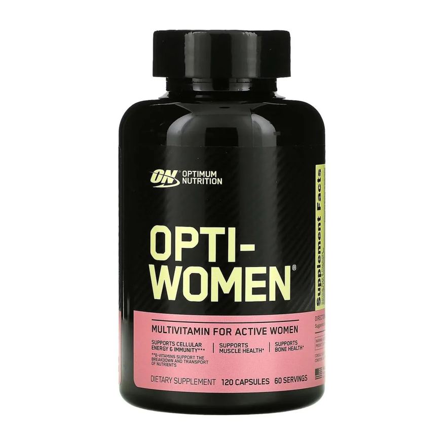 Optimum Nutrition Opti-women Multivitaminico Feminino 120 Capsulas
