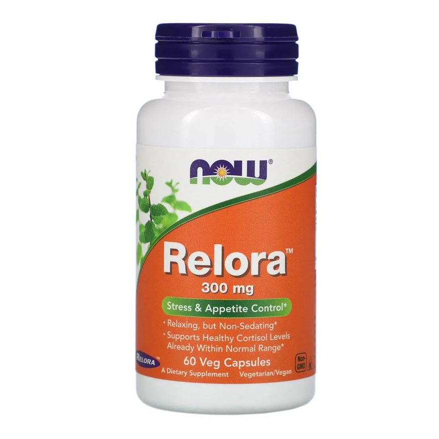 Now Foods Relora 300mg 60 Capsulas