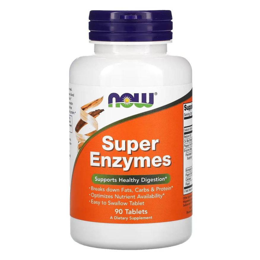 Now Foods Super Enzimas 90 Tabletes