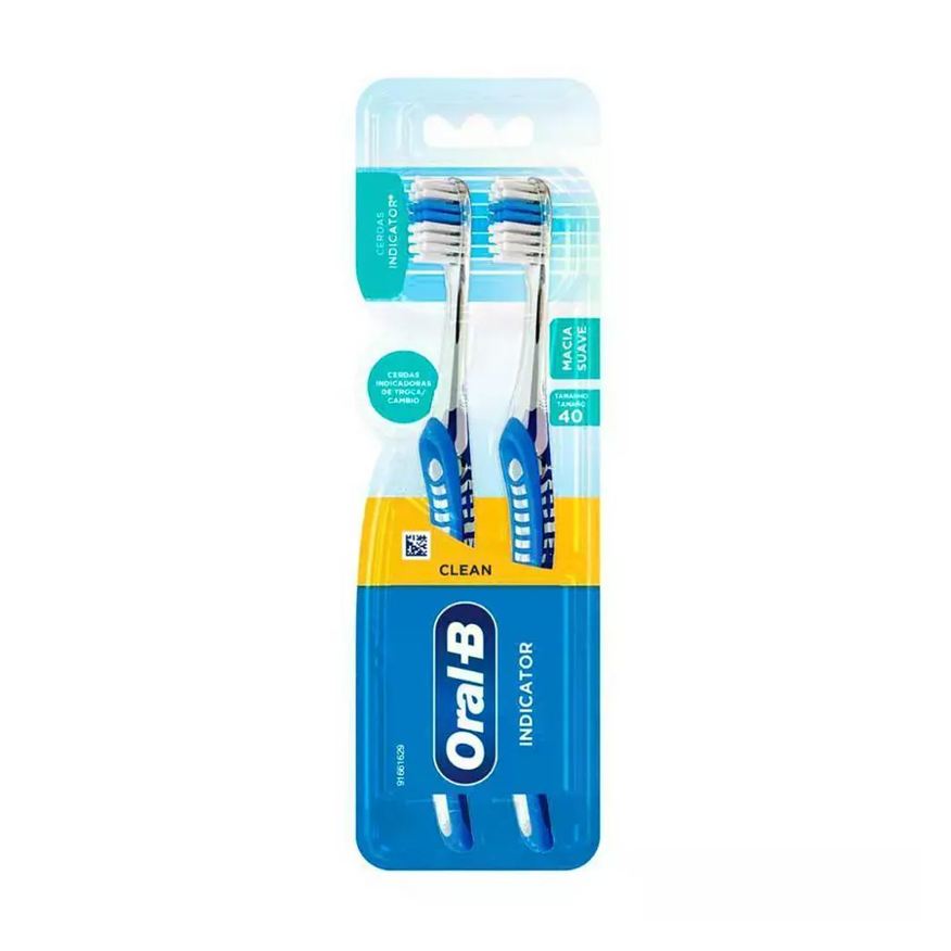 Oral-b Escova Dental Clean Indicator 2un