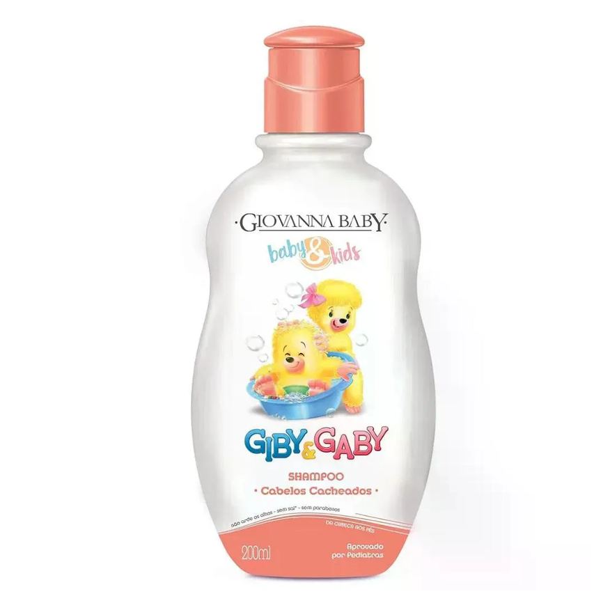 Giovanna Baby Shampoo Giby & Gaby Cacheados 200ml